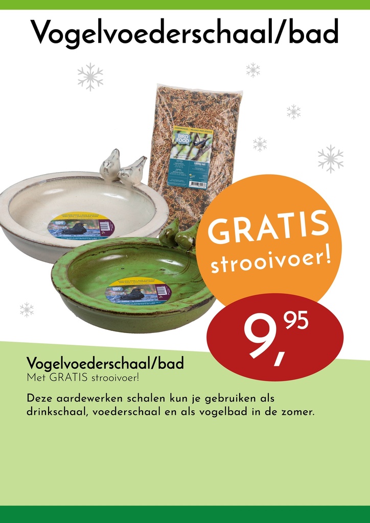 Vogelbad Rond Groen