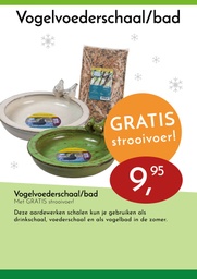 Vogelbad Rond Groen